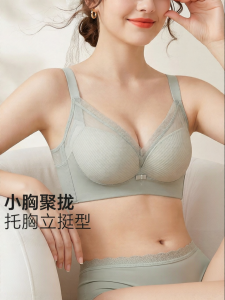 LOVE ESTEEM | Gathering Soft Memory Steel Ring Uplifting Anti-Sag Side Collecting Bra