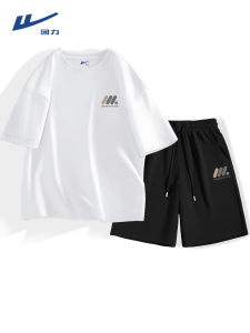 Warrior | Bộ Áo Thun Tay Ngắn và Quần Short Cotton Cho Nam Thoáng Khí
