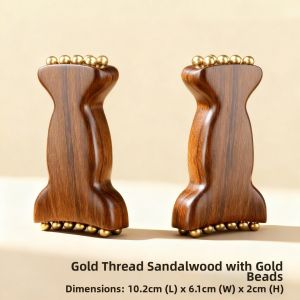YIJIANGDAO | Brass Material Face Wrinkle Eye Scalp Massage Comb for Lifting and Relaxation