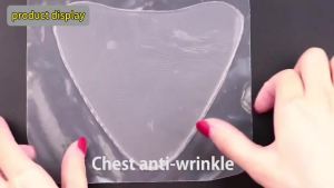 Anti-wrinkle Pad for Neckline Silicone Chest Patches Transparent Chest Wrinkles Patch Skin Beauty Care Smoothing Patches