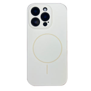 WANKEHUANG | Liquid Silicone Magnetic Ring Case with Full Lens Protection for iPhone 17ProMax 16ProMax 15Pro 14Pro 13 12 Air