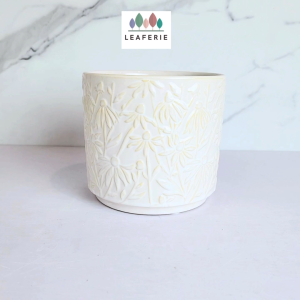 The Leaferie Noirra plant pots Ceramic flowerpot flowerpots flower pot planter planters