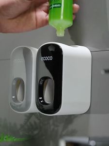 Ecoco Automatic Toothpaste Dispenser Wall-mounted Bathroom Waterproof Toothpaste Squeezer Bathroom Accessories