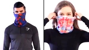 SUKE Mesh Fabric Mask Anti Dust UV Bandana Head Scarf For Riding Motorcycle Bicycle Fishing Sport Headband