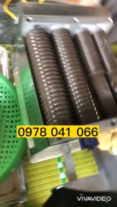 Máy vo viên bánh nhãn bán tự động khuôn thép tráng men DZ20