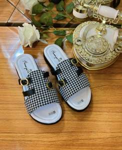 Sandal Selop Wedges Wanita 2 Sabuk Super Cantik Sandal Wanita Kekinian Terbaru Kode SMU35