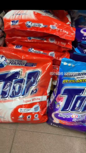 Top Powder Detergent 2.1KG/Super White/Magical Infusion/Silky Miracle/Super Colour/Blooming Freshness/Laundry/Sabun Cuci