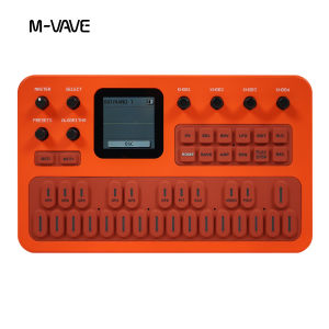 M-VAVE | M-Vave Fm-1 Guitar Effect Pedal Portable Bluetooth Synthesizer 12h Battery 6-Operator Speaker 32-Algorithm 128 Preset Built-In