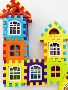 Large House Childrens Building Blocks Thickened Boys And Girls Kindergarten Snap Together Educational Toys Puzzle Blocks