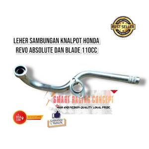 Leheran sambungan knalpot revo abs blade 110cc pipa leher kenalpot