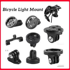 Bike Camera Mount Holder Bracket Adapter for Garmin Gopro Aluminum Alloy Bicycle Camera Light Mount Bike Computer Holder Adapter