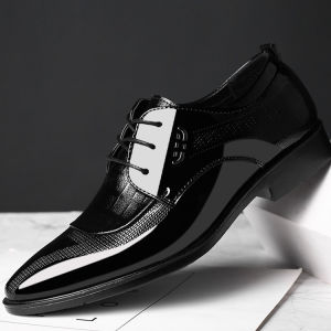 Sepatu Kulit Bisnis Pria Sepatu Kulit Bertali 8861