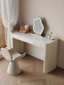 Natural Luxury Stone Vanity Table Small Household