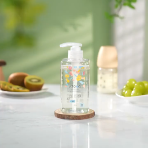 Nước rửa bình sữa Atono 480g Hàn quốc nước rửa bát và rau củ thuần chay an toàn cho bé sơ sinh
