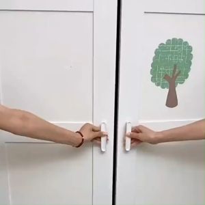 SG Magic Clothes Rack Multi-functiona 9 Hole Clothes Hanger Organiser Drying Rack Home Living Hanger