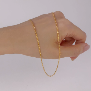 Weng Kwong 916 Gold Anchor Necklace (3C0116)