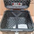 Box Pannier Omega 45L import alumunium box motor touring adventure HITAM. 