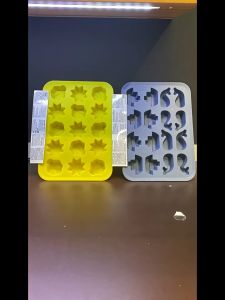 527 - Cetakan Es Batu Aesthetic Silikon Ice Cube Mold Tray BPA Free