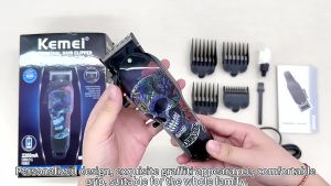 Kemei KM735 Electric Hair Clipper For Men Razor Hair Cutter Rechargeable Razor For Haircut Original Set