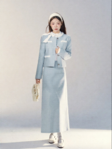 YIKEXIAOYEMEI | Bộ Đồ Nữ Kiểu Hàn Quốc Elegante