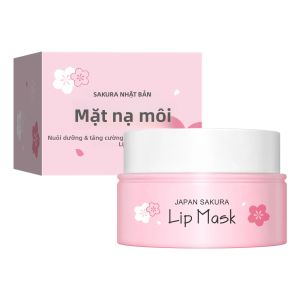 Mặt Nạ Ngủ Dưỡng Môi Laikou Sakura 8g Với Hyaluronic Acid Dưỡng Ẩm Phục Hồi Môi Khô Nứt Điều Trị Qua Đêm