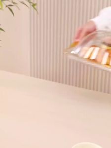 ONE SET Kotak Roti dan Kue Tempat Penyimpanan Roti Wadah Saji Nampan Roti TIAS