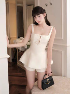 French Style Sweet & Spicy Reducing-ageing Slimming Two-piece Set