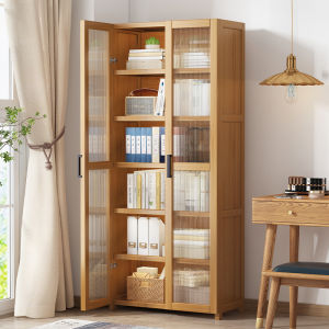 Simplicity Multi-tier Storage Cabinet Transparent Acrylic Door