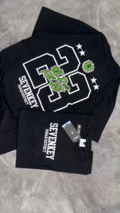 Kaos Pria Sevenkey - kaos baseball - kaos number series - Kaos distro - baju pria - kaos pria - kaos pria distro - kaos Sevenkey bcot Putih