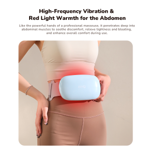 Zero Healthcare Baelibelt - FDA Approved Wireless Massage Belt for Back Pain Relief Body Shaker Heating Slimming Waist Belt Fitness Equipment for Women & Men (5-Minute Fast Pain Relief)