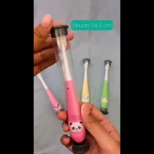 KURU Training Toothbrush Sikat Gigi Bayi Anak Silicone Bulu Halus