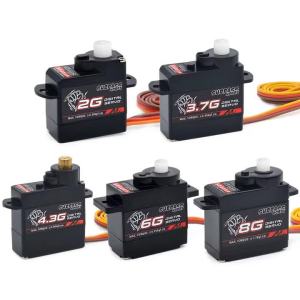 mitoot | Surpass Hobby Digital Micro Servo 2g-8g Bánh Răng Nhựa Kim Loại Dành Cho Máy Bay RC FPV Drone Car Robot - Mini Servo 16.7x8.2x17mm