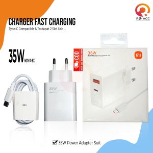 [RO ACC] USB C CHARGER XIAOMI FAST CHARGING TYPE TIPE C 35W MDY10EX