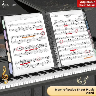 LFSHAONVXIN | Sheet Music Organizer A4 Piano Drum Choir