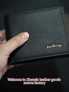 Famenr【พร้อมส่ง】กระเป๋าสตางค์ผู้ชาย Mens Wallet กระเป๋าสตางค์สั้นกระเป๋าสตางค์ซิป