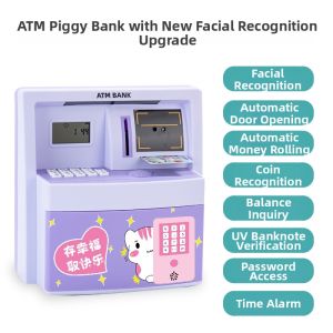Automatic Teller Piggy Bank Password Protected