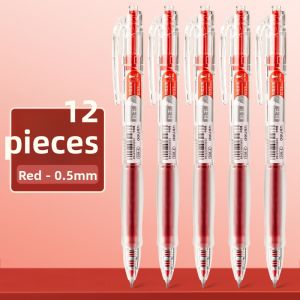 deli | Quick Drying Transparent Student Exam Pen 0.5mm