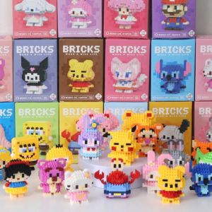 Nano Block Model Karakter Kartun Mainan Balok Edukasi Anak DIY Bricks Mini