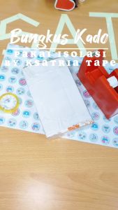 Lakban Kecil / Isolasi Bening Kecil 18MM*8M*8Pcs KSATRIA TAPE - Slop