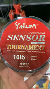 Senar Pancing Yakuza SENSOR 150Yds Senar Pancing Tournament Ultra Soft Kuat Mudah Tenggelam
