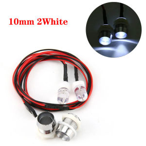 3/5/8/10mm RC LED Light Kit Headlight Taillight Set for 1/10 1/8 1/12 RC Car Crawler Drift Truck TRAXXAS HSP HPI MN99 MN90 Parts