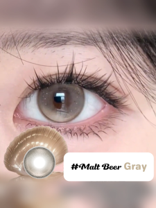 【Buy 2 แถม ตลับ+ที่หนีบ❗ 】New🎀 [-0.00~-8.00] Grey Lens คอนแทคเลนส์สีเทา บลิงบลิงๆ เลนส์หวานๆ เลนส์น่ารักๆ 14.0/14.2/14.5MM รายเดือน ✨