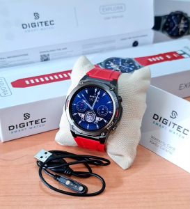 Jam tangan Pria Digitec Smartwatch Explora digital tali rubber original Fitur Kontrol Suara Dan Pemutar Musik Kompatibilitas Android Dengan Touchscreen Desain Stylish Dan Ukuran 51Mm - Lazada
