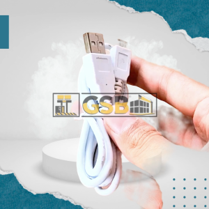 Kabel Micro USB Putih Original | Charging Cepat & Tahan Lama