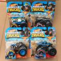 รถบรรทุกข้างเดียว Hot Wheels Monster Truck Wild Foot Series Muscle Off-Road Boy Model Toy Big Foot Humvee FYJ44 ของเล่น. 