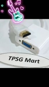 Cáp HDMI ra VGA - Cáp dài 20Cm (Thiết bị tự nhân xuất hình - PLUG AND PLAY)