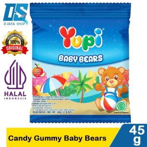 Yupi Candy Gummy Baby Bears/Permen Jelly 45g