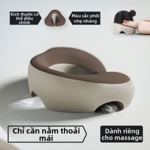 Gối úp mặt Spa cao cấp lụa băng thoáng khí