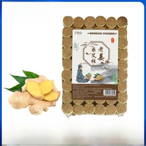 Old Ginger Moxibustion Column Smokeless Box Medicinal Moisture Removal Five-Year Moxa Stick Home Use Moxibustion Device