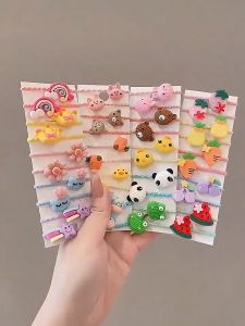 Ivorybaby Ikat Rambut Anak Lucu Set Isi 10 Aksesoris Rambut Anak